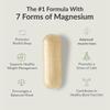 Magnesium complex supplement, beneficial for brain health, 120 capsules