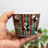 Waza No Kura Soba Choko, Stylish Kutani Ware Soba Choko with Panda Design, High-Quality Japanese Tableware, Made In Japan, Perfect As a Birthday Gift,