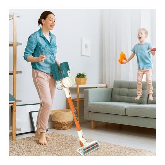 Housework Toys, Play House Cleaning Toys, Housework Goods for Play House, Kids Cleaning Set, Toy Vacuum Cleaner, Children's Vacuum Cleaner Set,