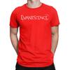 Evanescence Band Graphic 100 Cotton Tshirt Amy Lee Evanescence Tees Tops For Unisex