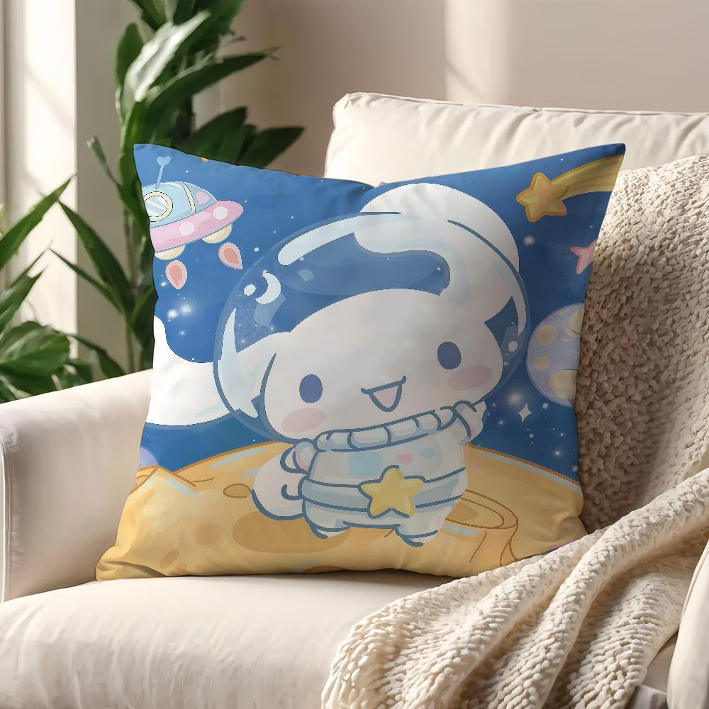 CCinnamoroll Cute Cartoon cushion cover For Pillow Printing Sofa Decoration Home Car Room Coffee Shop Office Nordic Simplicity