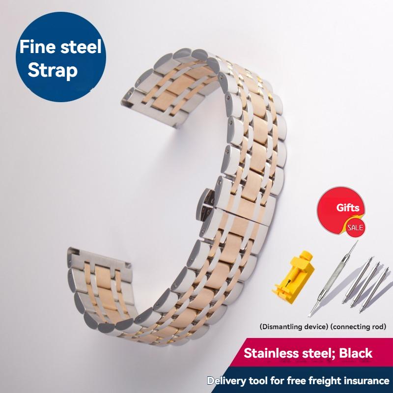 

Для Armani AR1945 AR1946 AR1863 AR1648 AR2447 Металевий Ремінець Чоловічий Простий Нержавіюча Сталь Ремінець Браслет 22мм Браслет на зап ястя 22mm-width