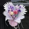 2026 New Mother's Day Bouquet Packaging Paper Angel Wing Shape Flower Bouquet Wrapping DIY Crafts Paper Floral Bouquet Material