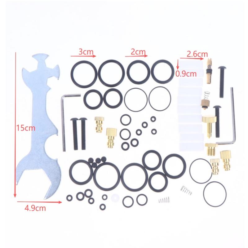 1 Set Manuelle Luftpumpe O-Ringe Hochdruck Dichtungszubehör Aufblasgerät Reparaturset Kit PCP Pumpe Ersatzteile