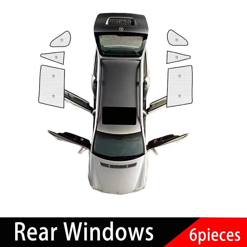 Für Toyota RAV4 XA50 Zubehör ~2024 Sonnenschutz Seitenfenster Jalousie Sonnenschutz Visier Anti-UV Windschutzscheibe Auto Zubehör