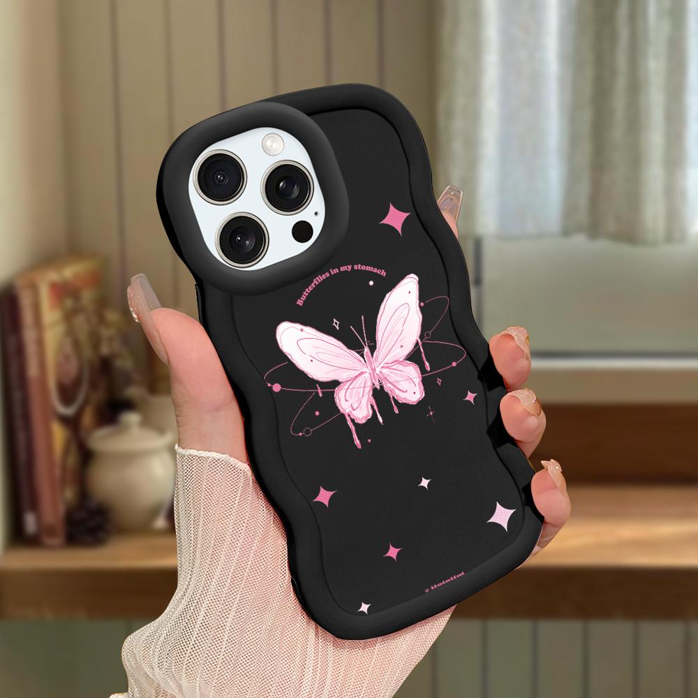 Big Wave Edge Miękki silikonowy materiał Macaron Etui na telefon Odporne na wstrząsy Ochronne gumowe etui na iPhone'a Samsunga Huawei Honor Xiaomi Redmi OnePlus Moto