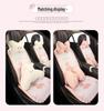 Cartoon Goddess Style Universal Car Seat Cushion for Women - All-Season, Fits BYD Dolphin, Yuan UP, Seal, Yuan Pro