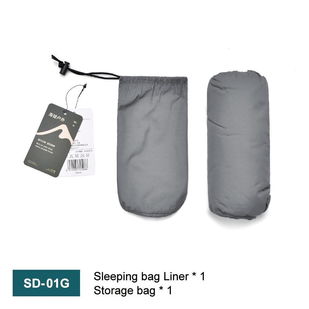 Outdoor Camping Sleeping Bag Liner Ultralight Mummy Sleeping Bag Backpack Liner Single Person Travel Sleeping Bag