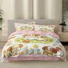 Print Cartoon Dog Bedding Set Duvet Cover Pillowcase 2/3pcs Single/Double/Queen Large Size Gift Adult Kids Bedroom Set Gift