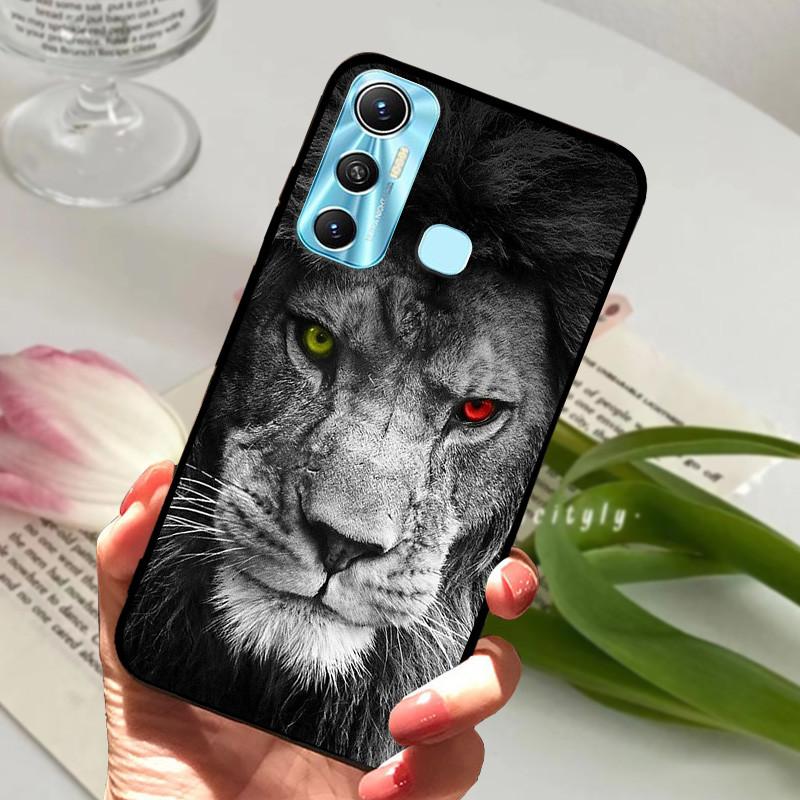 Für Infinix Hot 11 Hülle Coole Mode Wolf Hülle Weiche Silikon Handyhülle Für Infinix Hot 11 Hot11 X662 X662B X689F Hülle Bumper