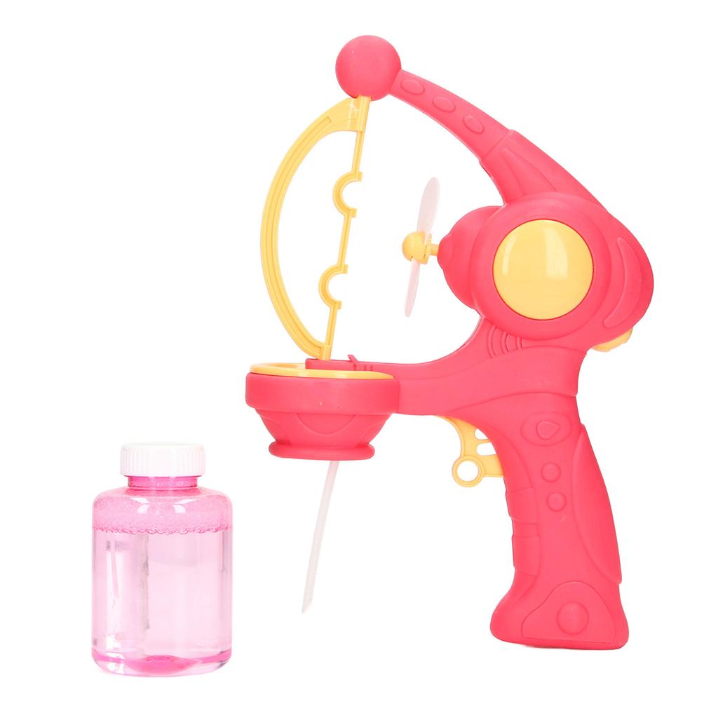 Bubble   Automatic Convenient Handle Battery Powered Interesting Fan Function Cartoon Bubble Machine for Toy