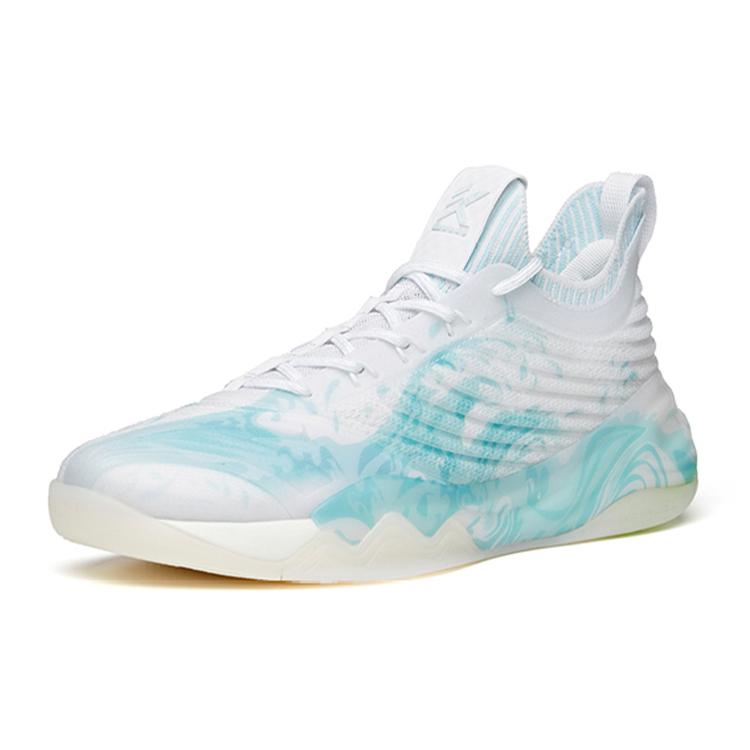 ANTA KT6 Basketball Shoes Men's Low top White/Blue 112121102-2
