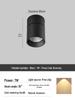 Adjustable LED Anti-Glare Folding Spotlights: Dimmable, Color-Changing, Ideal for Hallway and Wall Wash Background Lighting.