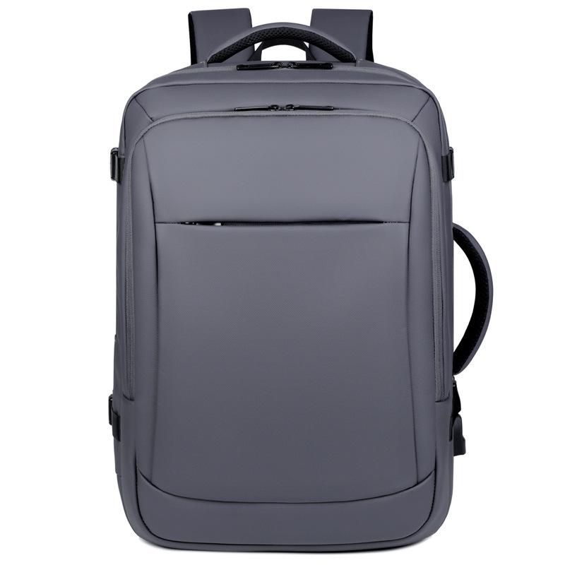 Erweiterbarer Großraum-Rucksack mit Trocken-/Nasstrennung für Reisen und Geschäftsreisen