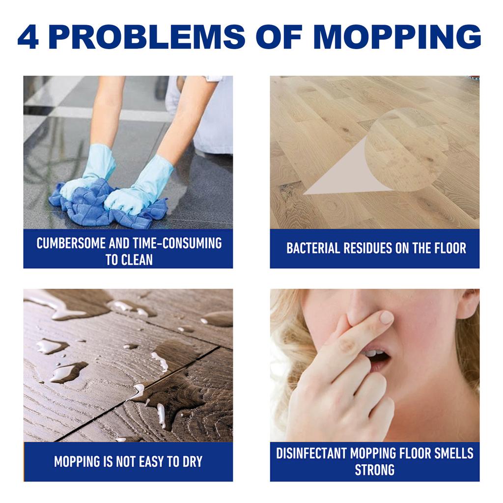 Marble Floor Tile Cleaner Liquid Strong Stain Removal Mopping Solution for Brightening Yellowed Floors Removing Dirt And Grime