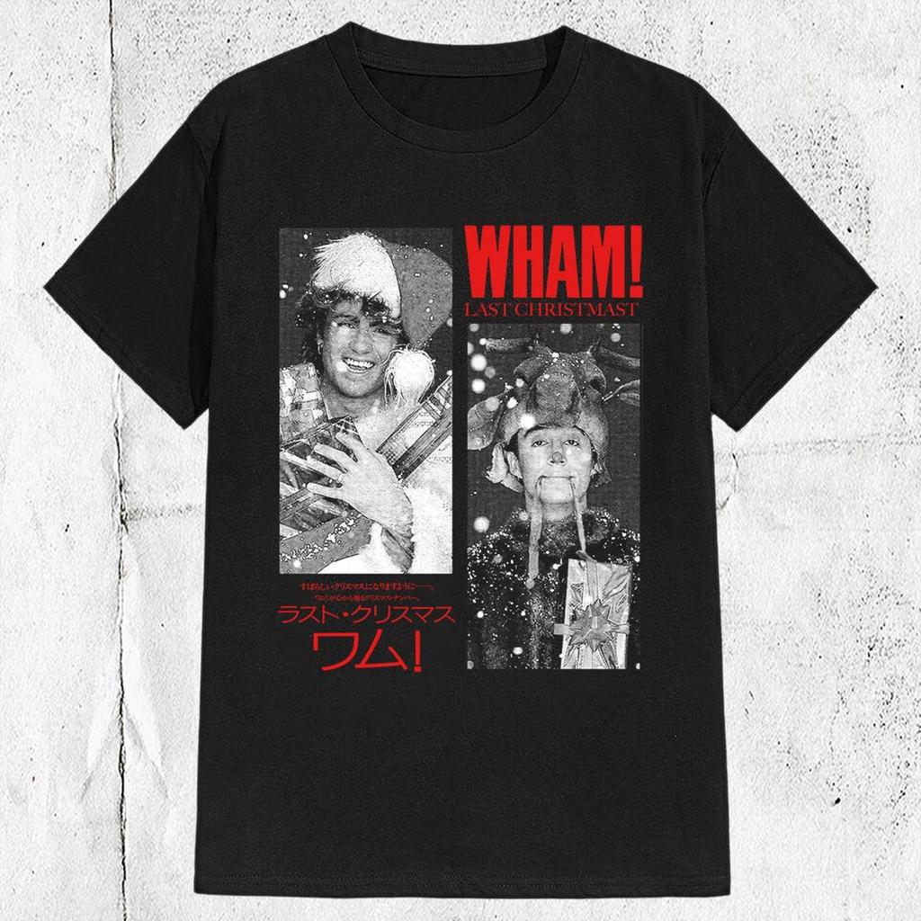 Wham! Last Christmas Album Band T Shirt