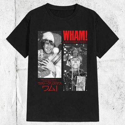 Wham! Last Christmas Album Band T Shirt