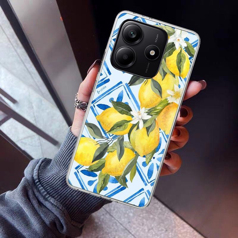 

Citrus Limon Linnaeus Phone Case For Xiaomi Redmi Note 15 14 14S 13 12S 12 Pro Plus 11S 11 10S 10 4G Cover 11E 11T 5G Print Fund Redmi Note 11S 4G