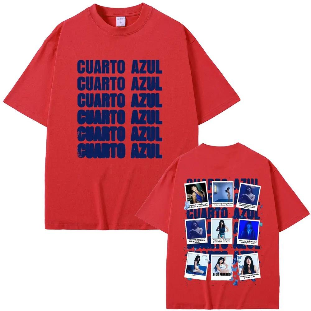 Aitana Cuarto Azul World Tour 2026 Merch Spanish Pop Singer Graphic TShirt Unisex Cotton Comfortable Women And Men Tshirts