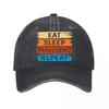 Retro Classic Baseball  Vintage Style Birthday Hat Suitable for Casual Wear Events  Everyday Outf Washed Baseball Cap