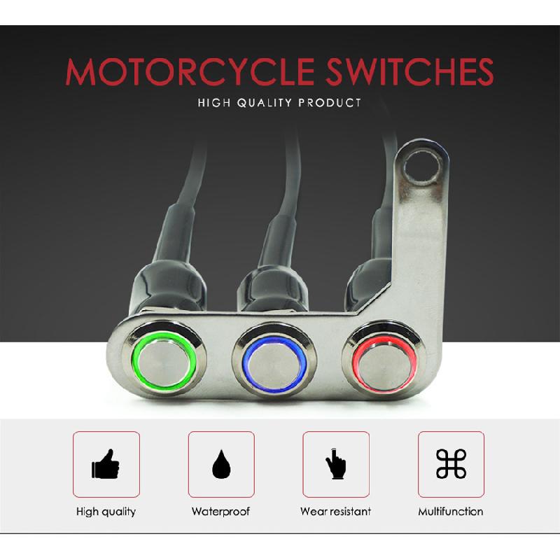 1X Left Motorcycle On-Off Headlight Fog Light Horn Start Kill Handlebar Switches