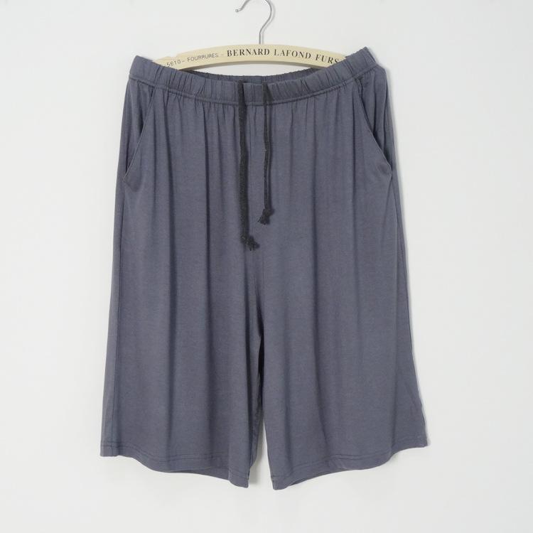 New Summer Large Size Men's Shorts Cotton Modal Casual Home Pants Thin Section Large Size Loose Shorts Pajamas Men Pajama Pants