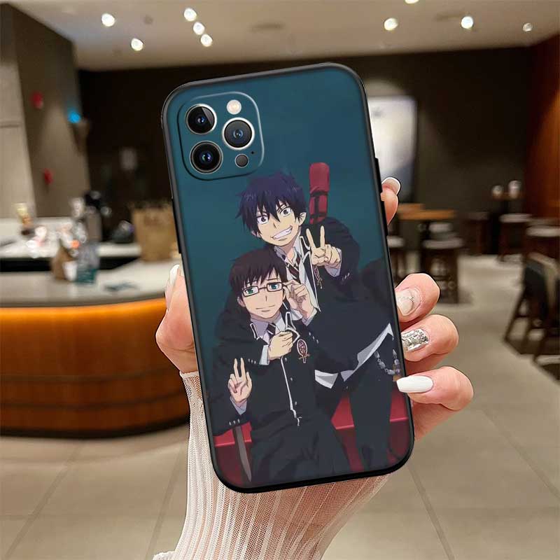 NH11 Blue Exorcist Phone Case for Samsung Galaxy M06 M15 M16 M35 M55 M56 A36 A42 A50 A50S A51 A52 A32 A33 A05 A05S A06 A16 A20