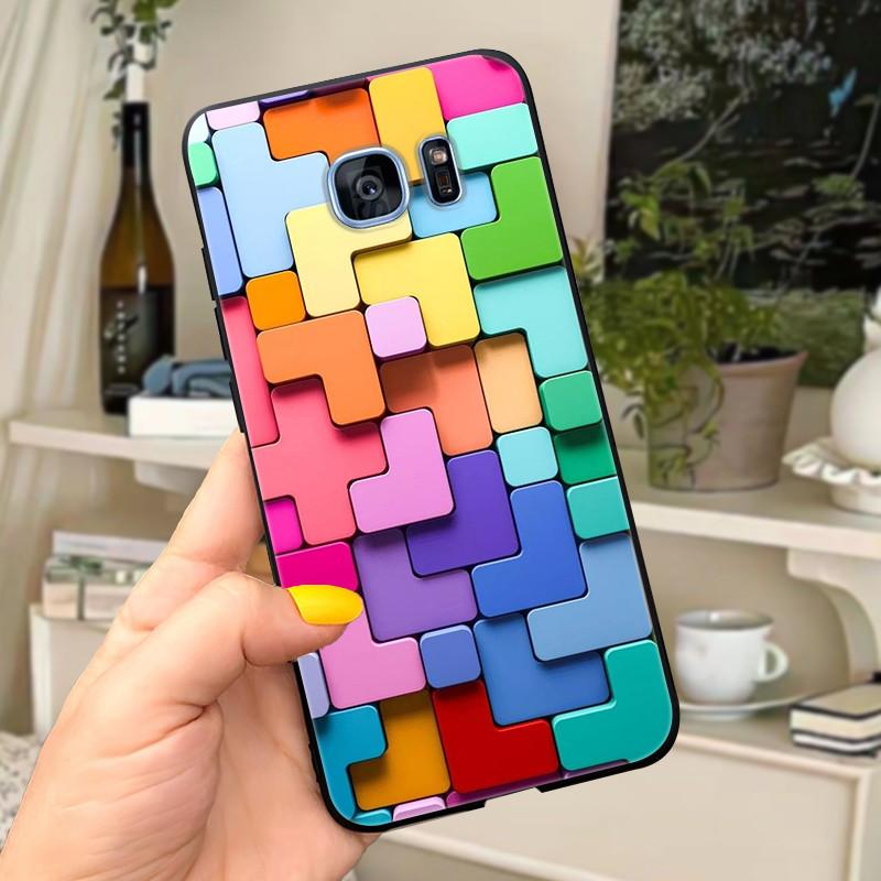 For Samsung Galaxy S7 edge Case Cover Cute Letters Soft Silicone Coque Phone Case For Samsung s 7 S7 edge S7edge G930 G935 cases