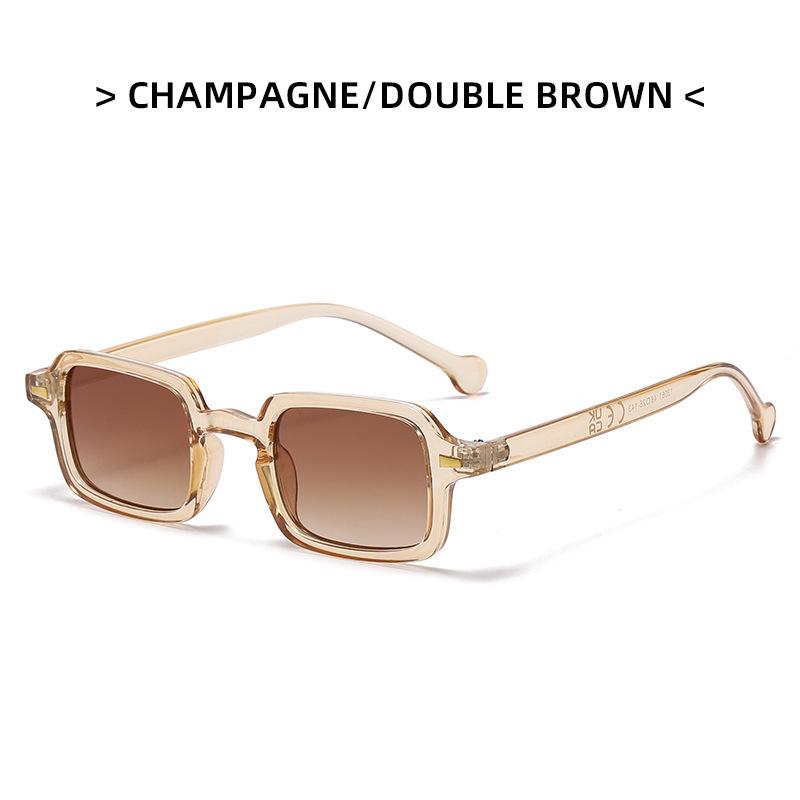 Trendy Women's Retro Round Frame Anti-UV Sunglasses