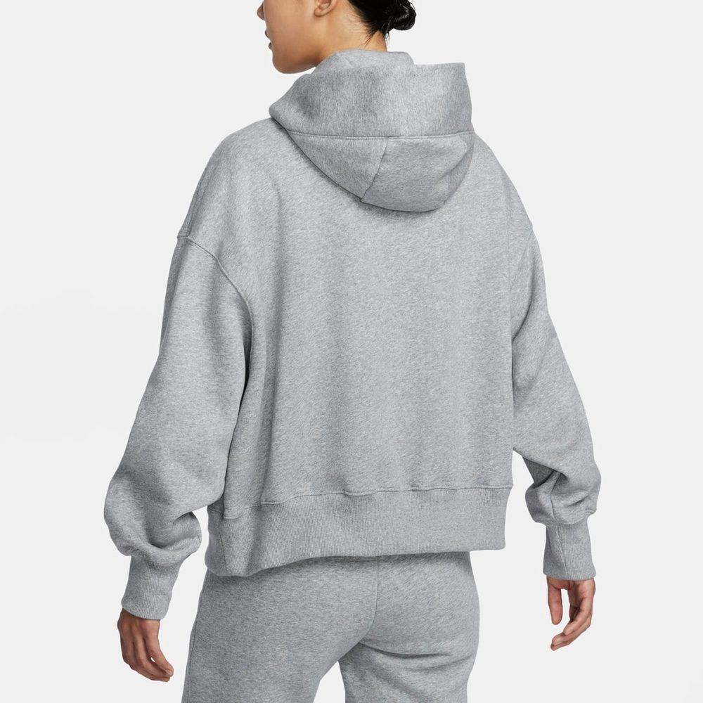 Nike Sportbekleidung Phoenix Fleece Sweatshirt Damen Grau DQ5859-063