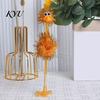 Penne Portatili Leggere Cartone Animato Struzzo Penne a Sfera in Plastica, Penna Divertente Autoportante, Punta da 0.5mm, Scrittura Fluida Pelosa per Studenti Schiena