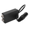 Aviation Headset Adapter GA Dual Plugs to XLR 5 Pin Male Adapter Headphone Extension Cable