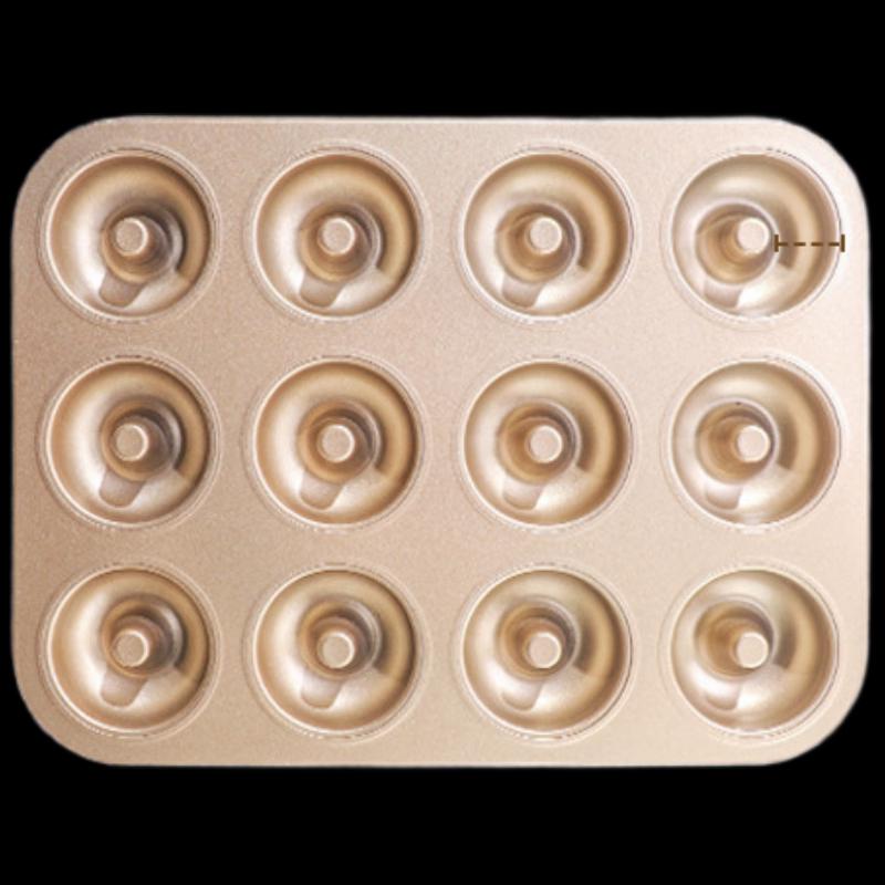 Non-stick 12-Cavity Donut Baking Pan