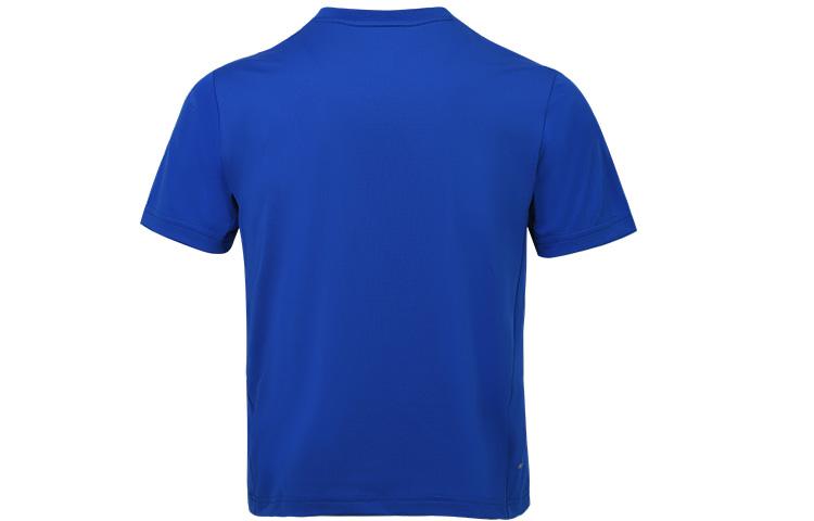 Li Ning Badminton Collection T Shirt Crystal Blue Kids' AAYS066-2