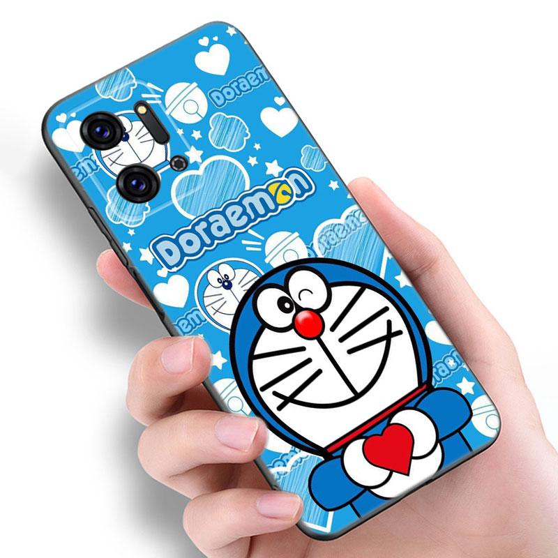 Cartoon Anime Doraemon Phone Case For Huawei Honor 70 90 Lite X40 GT X50 i X5 Plus X6A X6S X7A X8A X8B X6 X7 X8 X9 4G X9A X9B 5G