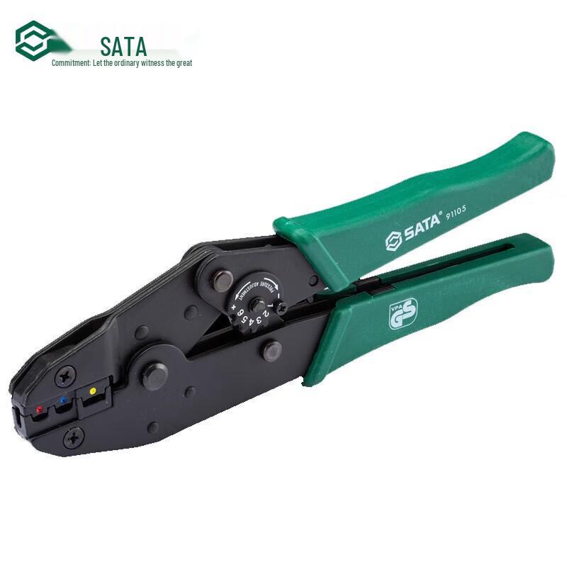 SATA 91105 Insulated Terminal Crimping Pliers