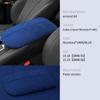 Suede Car Wrapping Alcantara Car Styling Stowing Tidying Armrest box Panel Cover Stickers Trim F For BMW X5 F15 X6 F16 2008-