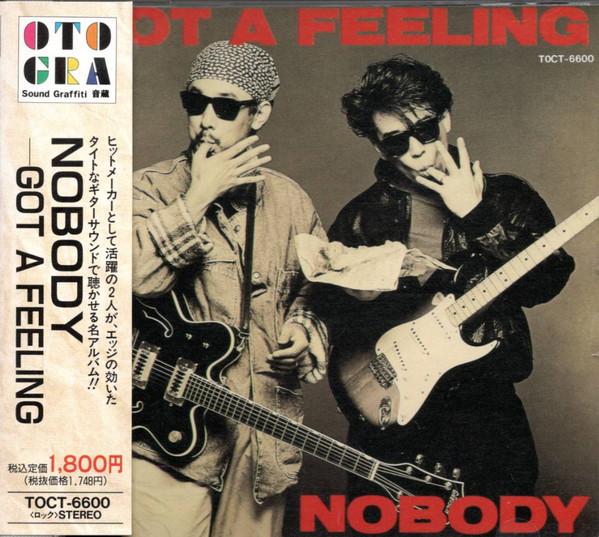 

CD NOBODY - Got A Feeling TOCT6600 Eastworld 1992 Japan ObiRock Used