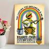Vintage Metal Sign Funny Animal Bathroom Wall Decor Home Art Tin Plate