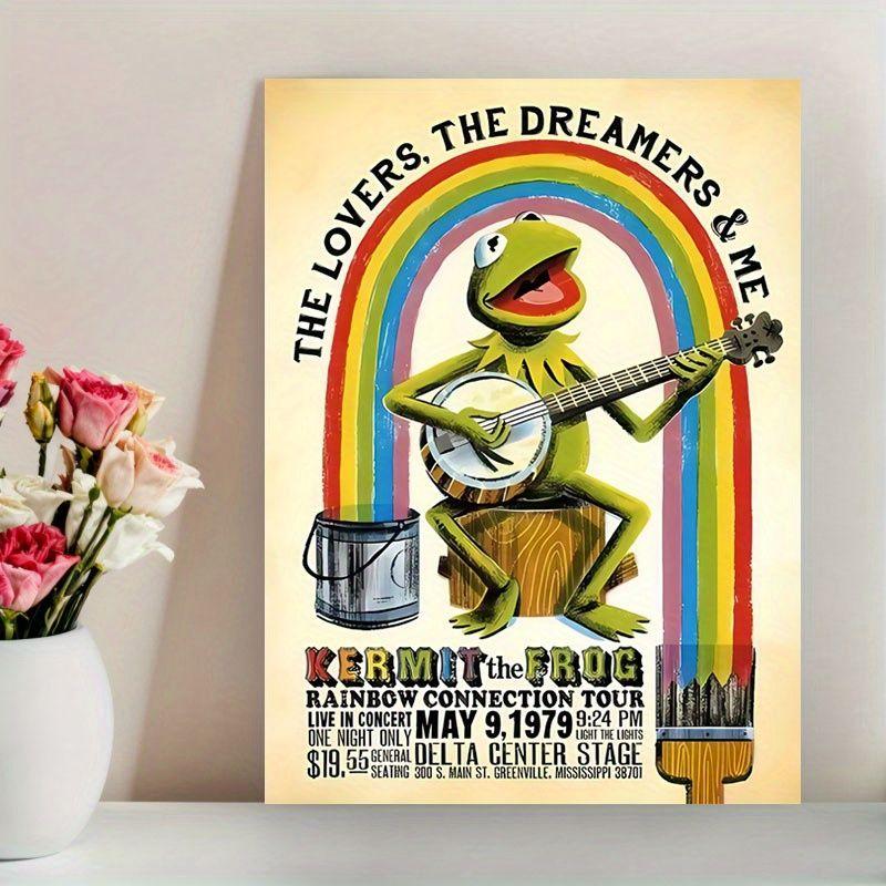 Vintage Metal Sign Funny Animal Bathroom Wall Decor Home Art Tin Plate