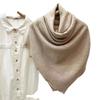 Women's Multi-Purpose Knit Shawl Scarf - Imitation Cashmere, Korean Style, Two-Way Outerwear & Neck Warmer