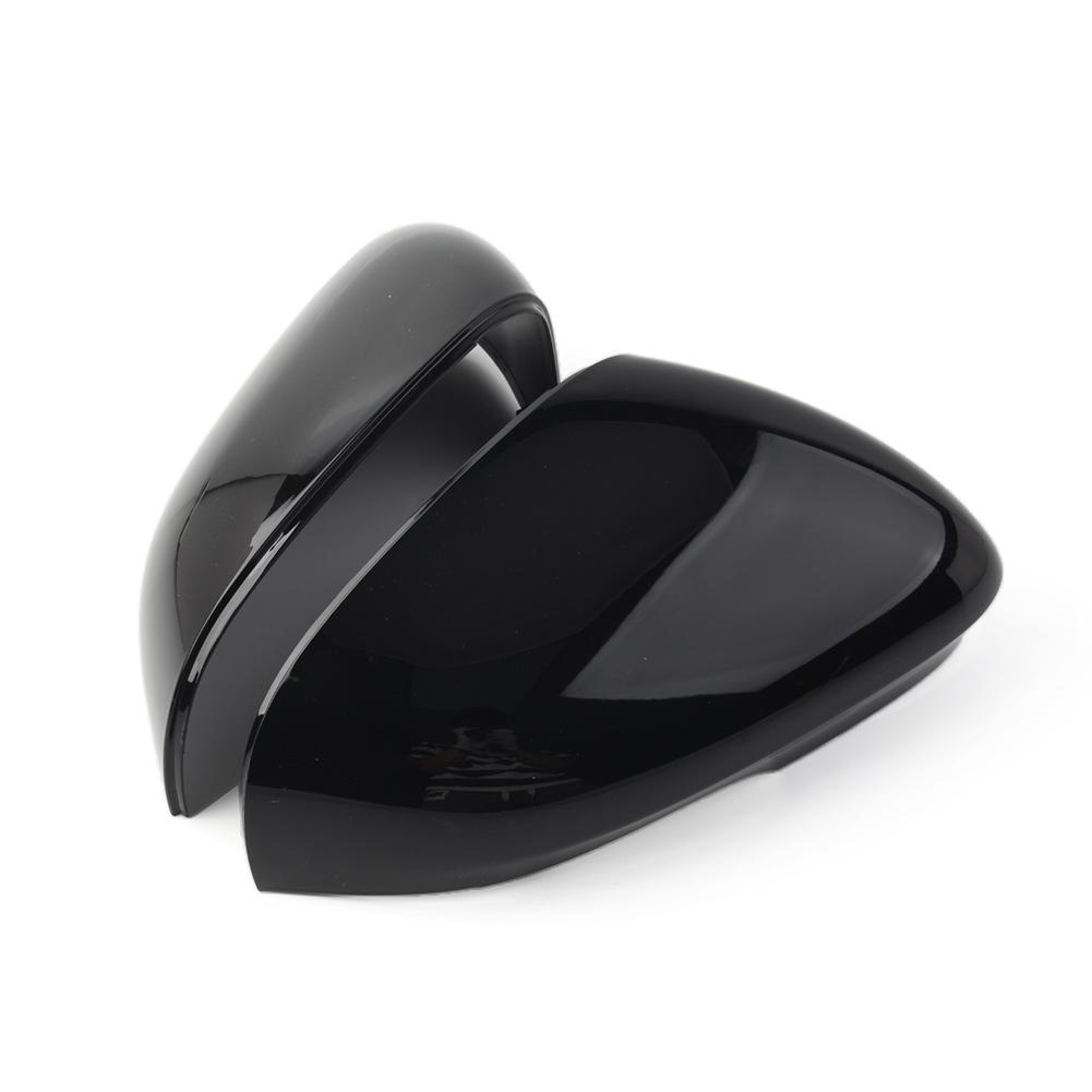 1 Pair Car Rear Wing Mirror Housing Cover For Jaguar XJ XJR XF XFR XFR-S XK XKR XKR-S I-Pace XE Glossy