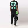OFF WHITE Tornado Arrow Slim Fit T Shirt OMAA027F21JER0101084