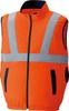 ASAHICHO Vest Use Fluorescent Orange 9210 60 3L Air-Conditioned Clothing® High-Visibility (Side Fan) Spring/Summer