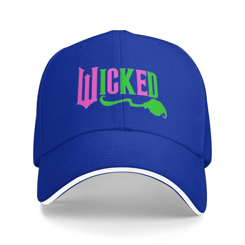 Wicked Glinda And Elphaba Logo Baseball Caps Snapback Baseball Hats Breathable Casual Casquette Outdoor for Men And Women