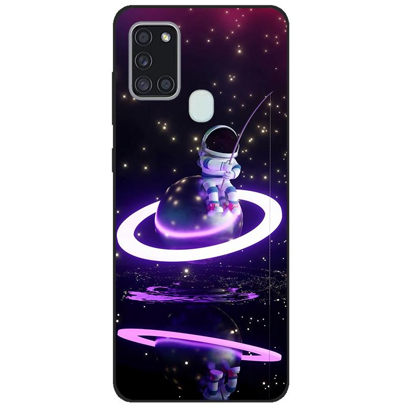 For Samsung A21s SM-A217F/DSN Back Cover tpu Soft Silicone Phone Case For Samsung Galaxy A21s Case Mobile Phone black coque new