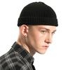 Croogo Knit Solid Capuccio Short Striped Knit Cool Islamic Shallow Fit Men's Beanie, Color, Simple, Oversized, Lid, Spring, Autumn, Winter, Cap, Cap,