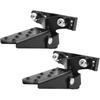 1/2Pair Rear Pedal Footrest Folding Retro Motorcycle Clamp-on Foot Step Pegs Footrest Footpeg Parts Universal Bike Parts(1 Pair)