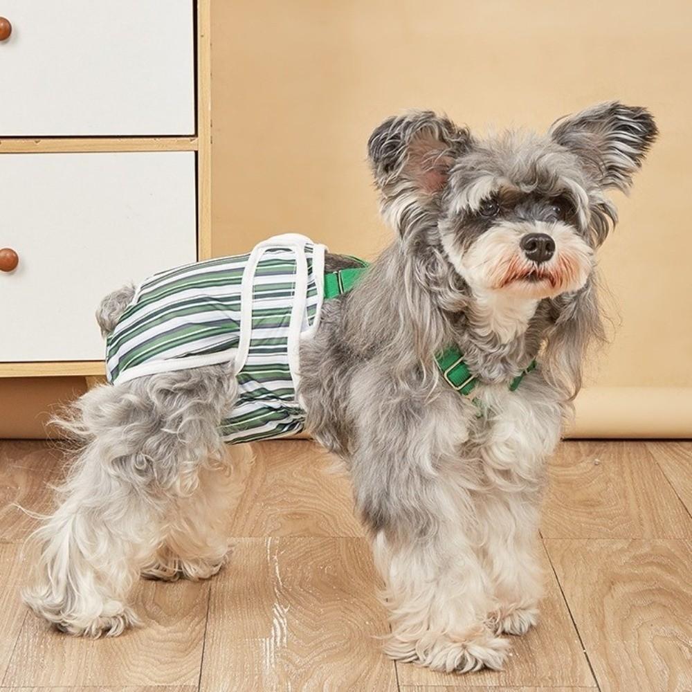 Adjustable Strap Female Dog Diapers Washable Pet Physiological Pants Puppies Period