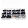 500pcs Universal RC Car Screw Kit with Set of Hardware Fasteners for Axial Redcat HPI Arrma Losi Scale RC Car Truck Crawler 1/8 1/10 1/12 1/16